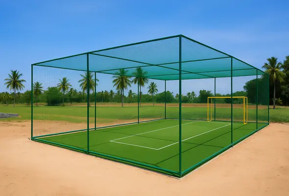 Cricket Practice Nets Projects by NR Safety Solutions