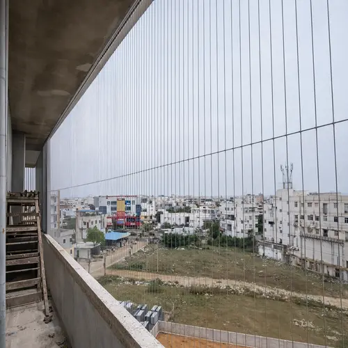 Premium Stainless Steel Invisible Grills by NR Safety Solutions